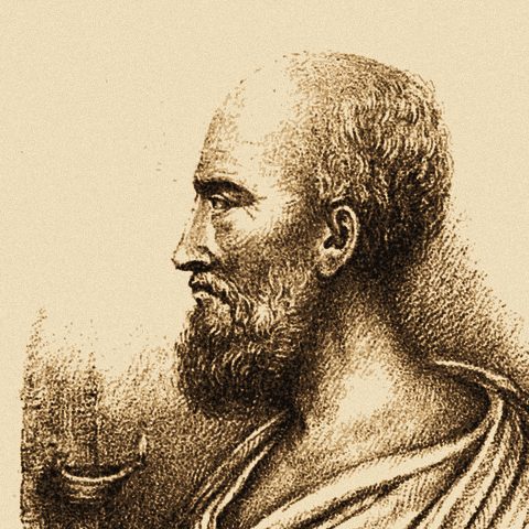 Portrait of Epictetus