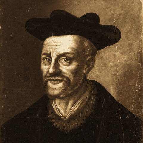 Portrait of François Rabelais
