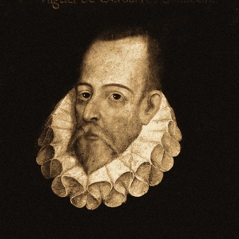 Portrait of Miguel de Cervantes Saavedra